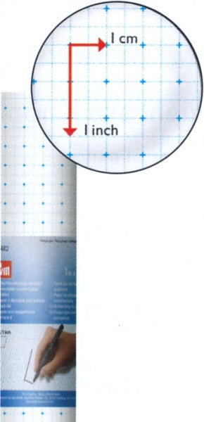 PRYM Dressmaking Pattern Paper With A Grid, 1x10m
