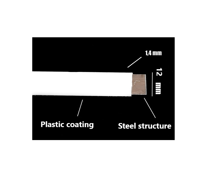 Steel Rigid Band - Boning, 8/12mm