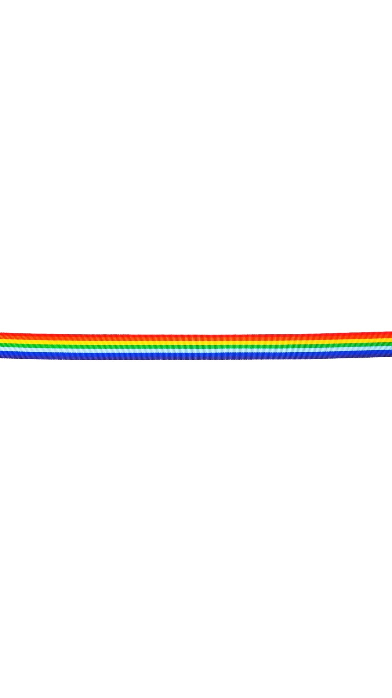 Rainbow Gros Grain
