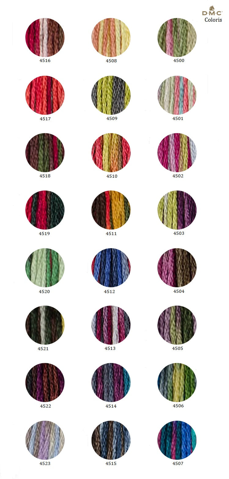 DMC Mouliné Embroidery Cotton Thread