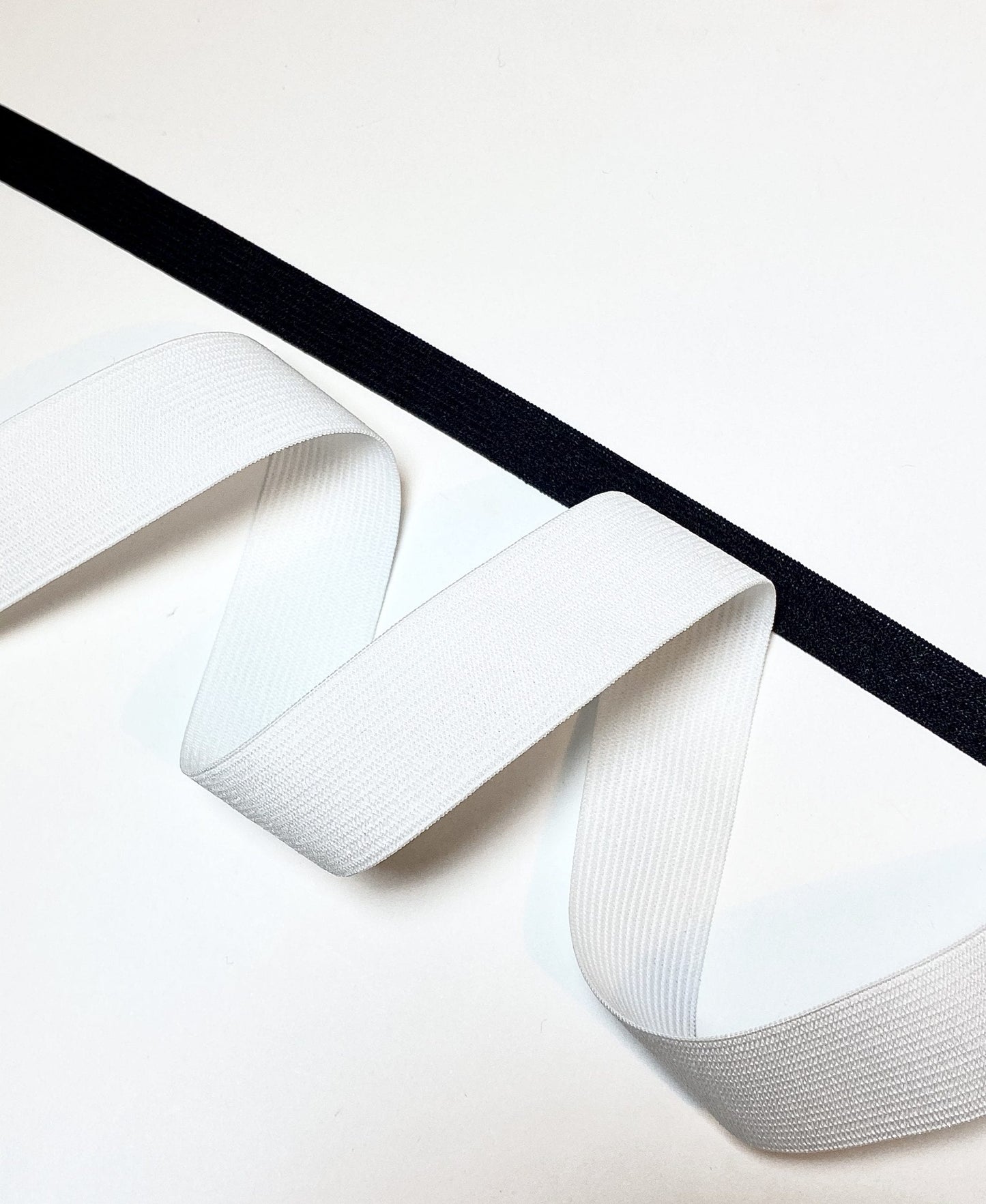 Flat Elastic Tape, 4/60mm, 2 colours