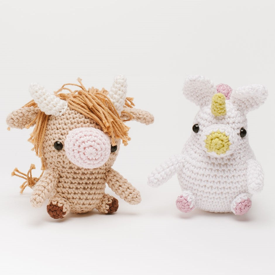 DMC Happy Cotton Amigurumi Crochet Ideas Book 1
