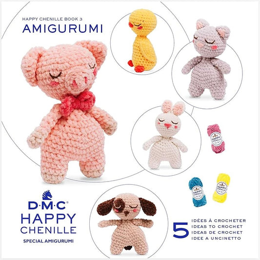 DMC Happy Chenille Amigurumi Crochet Ideas Book 3