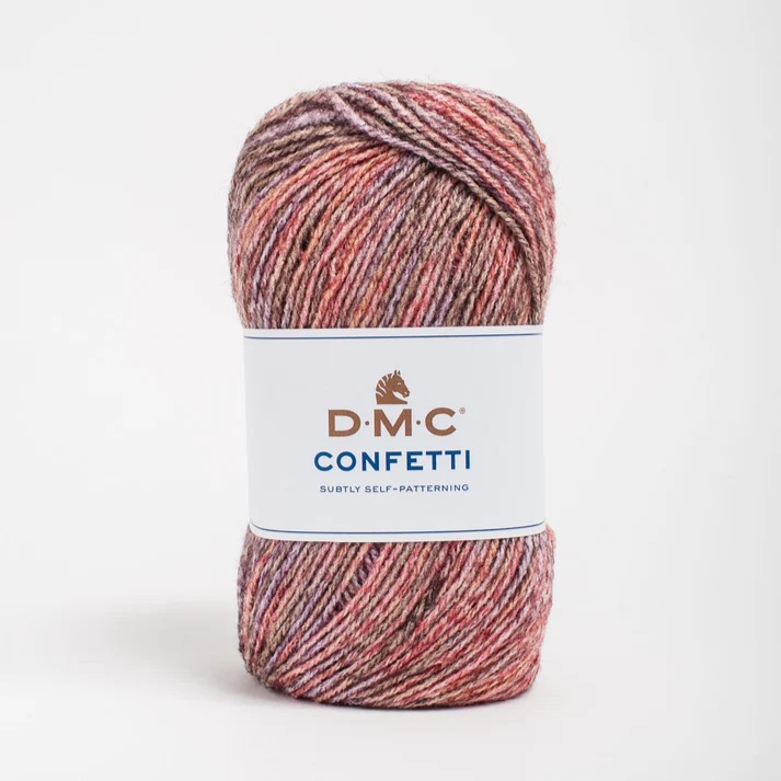 DMC Confetti Multicolour Yarn, 2 colours