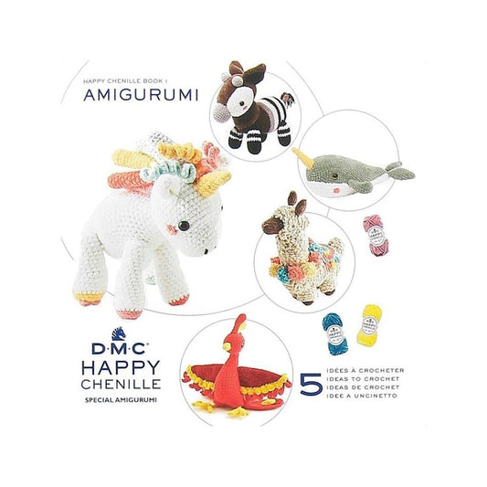DMC Happy Chenille Amigurumi Crochet Ideas Book 1