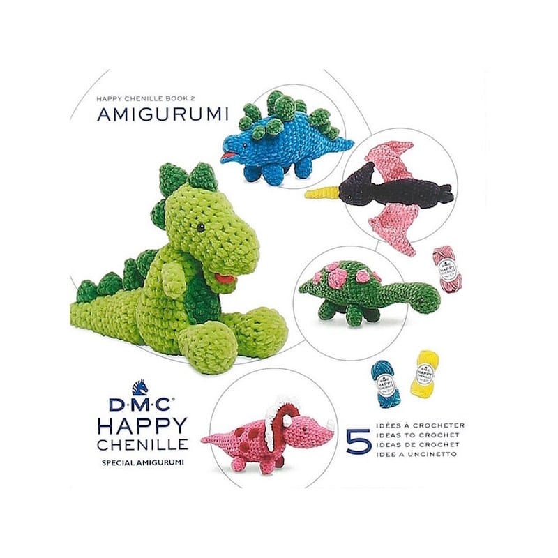DMC Happy Chenille Amigurumi Crochet Ideas Book 2