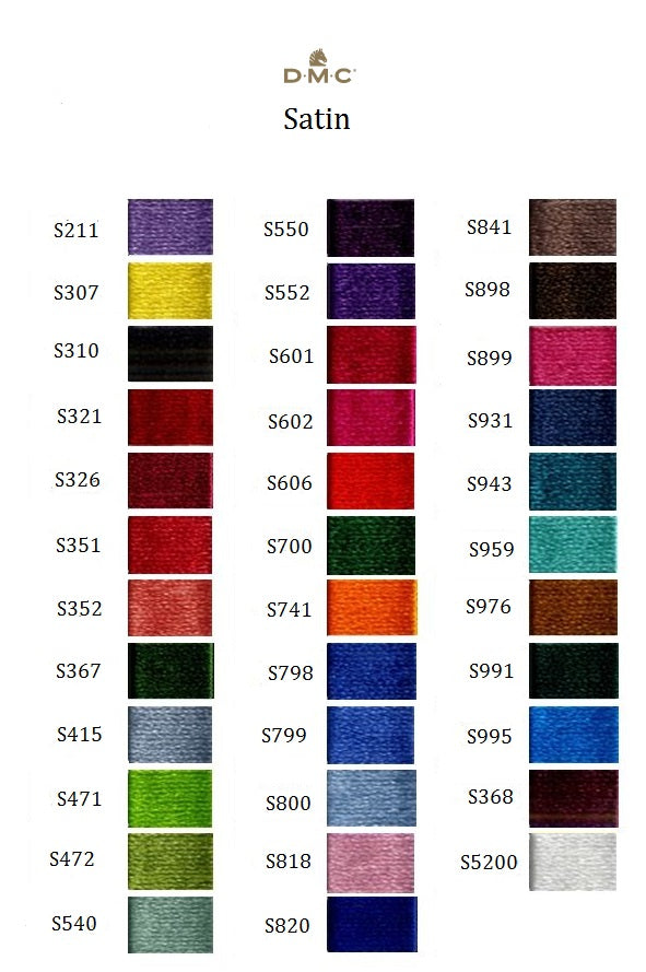 DMC Mouliné Embroidery Cotton Thread