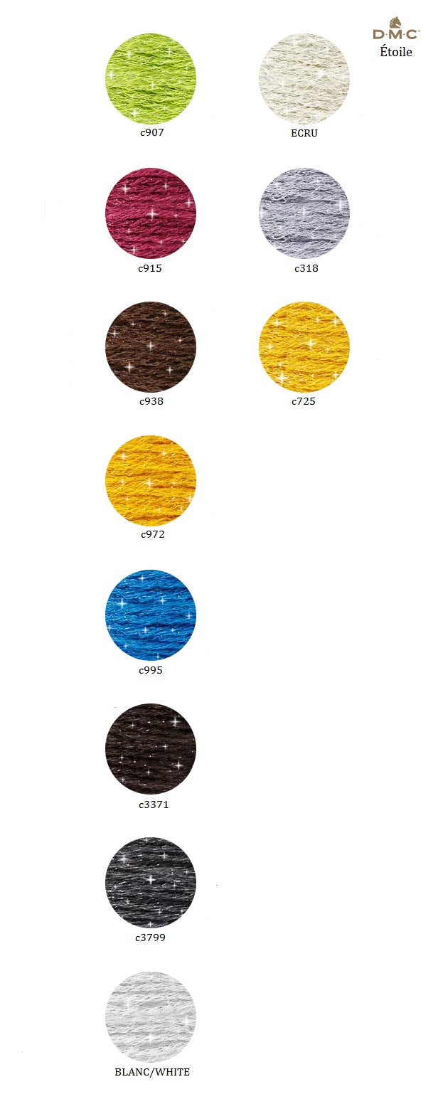 DMC Mouliné Embroidery Cotton Thread