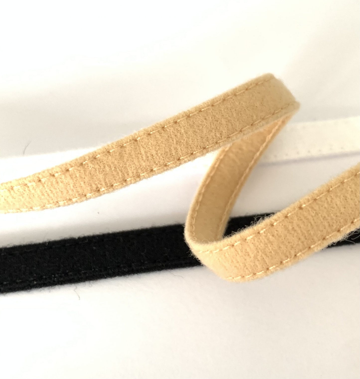 Bra wire casing 9mm, 3 colours