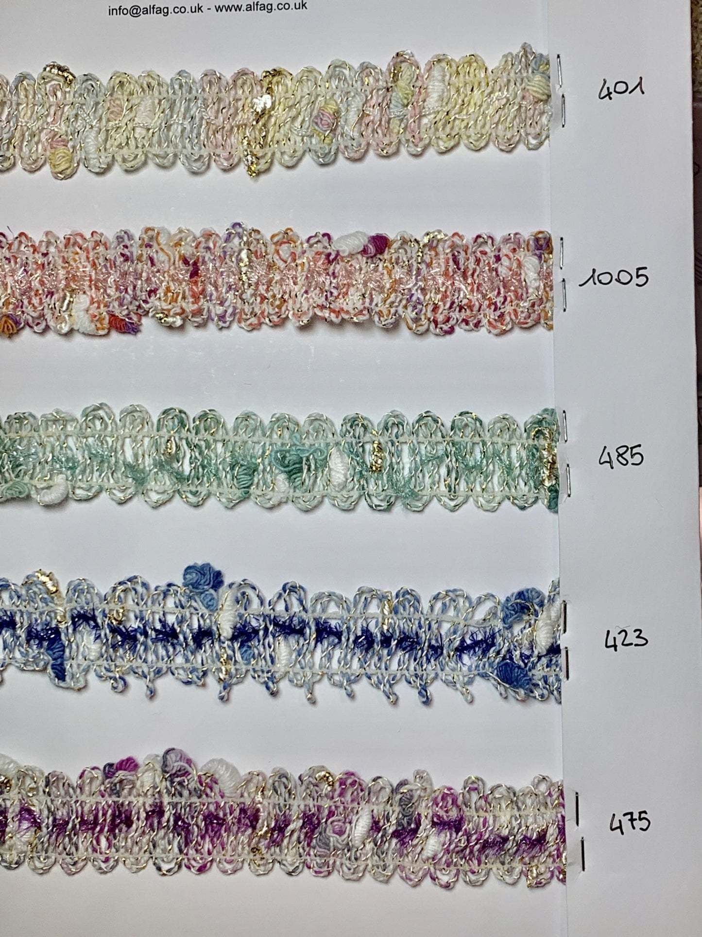 Elastic lame trim 20mm