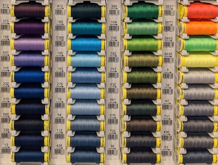 Gütermann Maraflex, 150meter spool, 80 colours