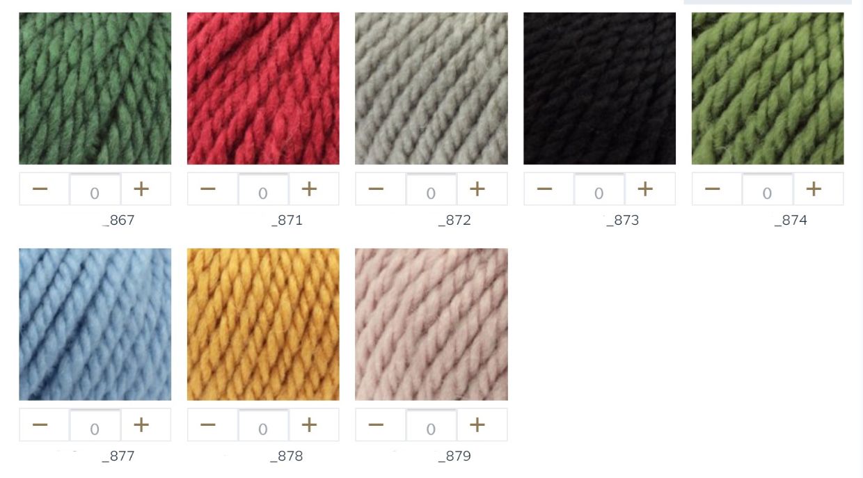 DMC Merino Essentiel 8 Yarn, 18 Colours