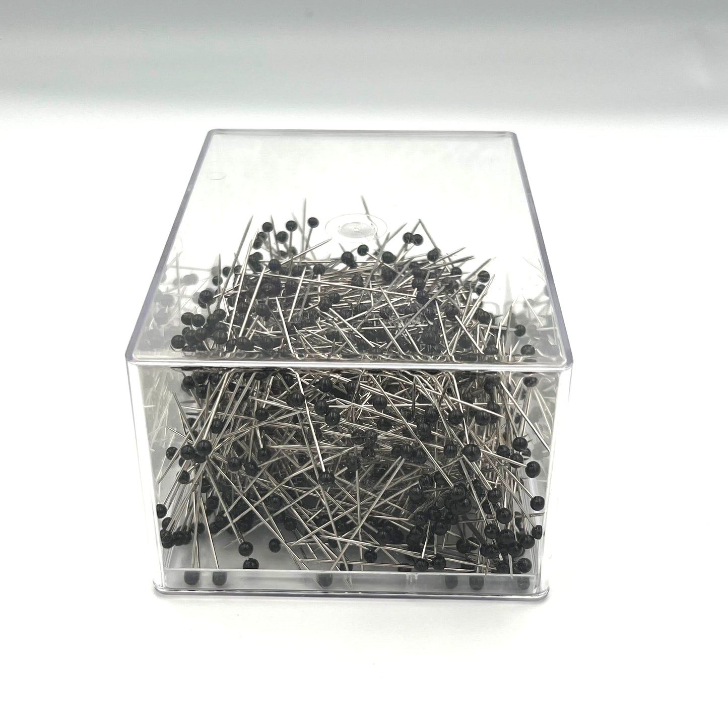 Black Glass-Headed Pins 0.80x50mm, 1000 pieces