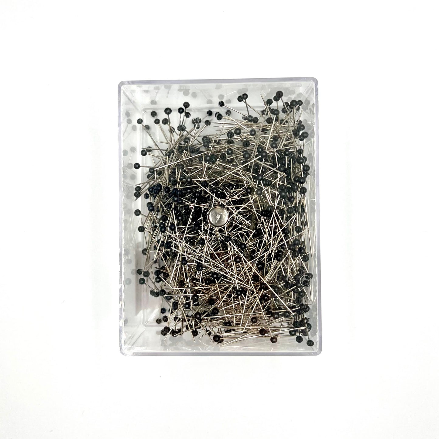 Black Glass-Headed Pins 0.80x50mm, 1000 pieces