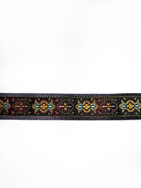 Vintage Embroidered Jacquard Ribbon
