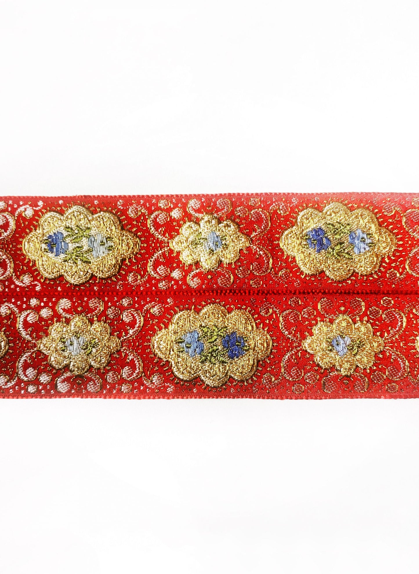 Vintage Embroidered Jacquard Ribbon