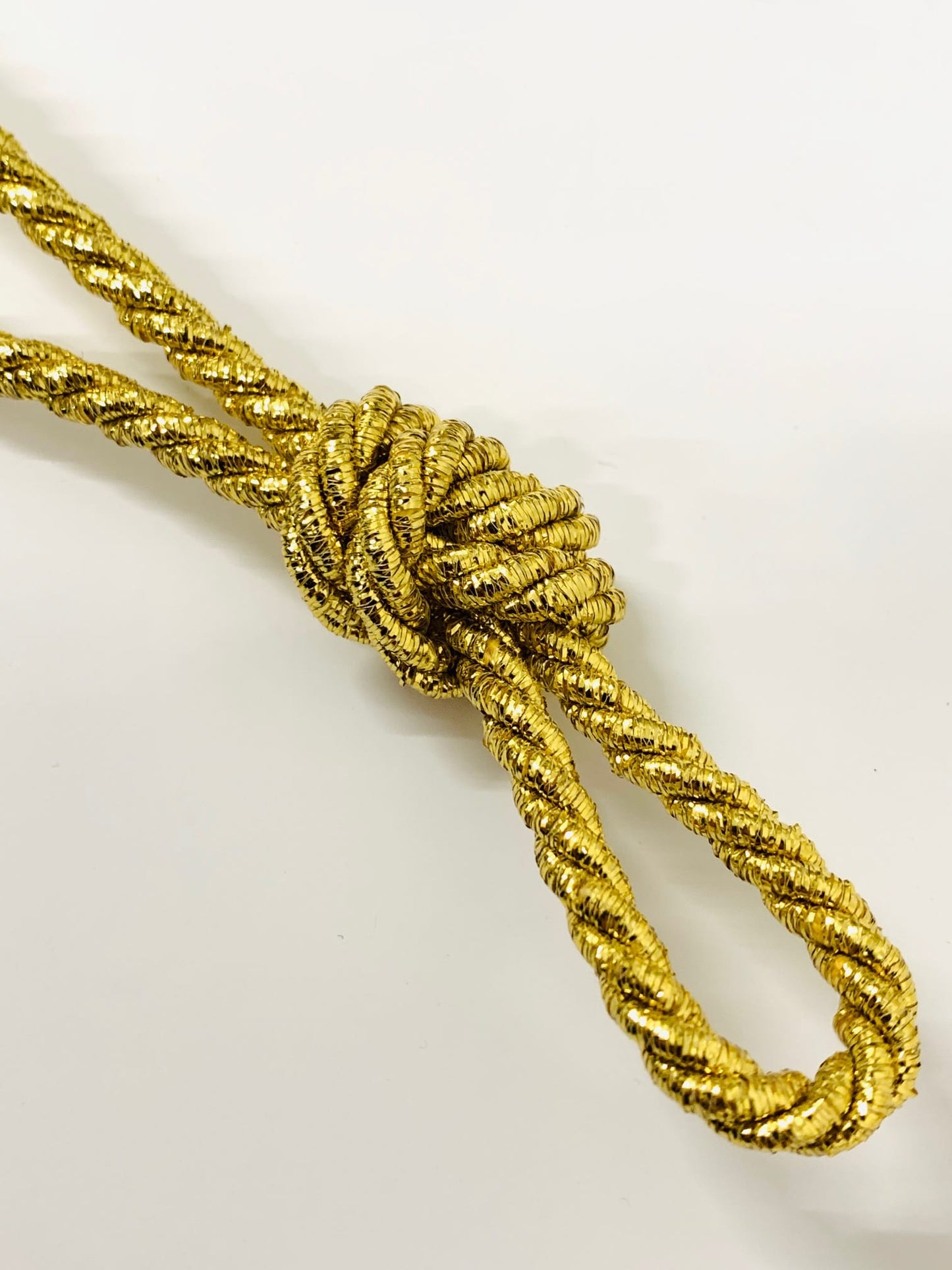 Metallic Twisted Rope Cord