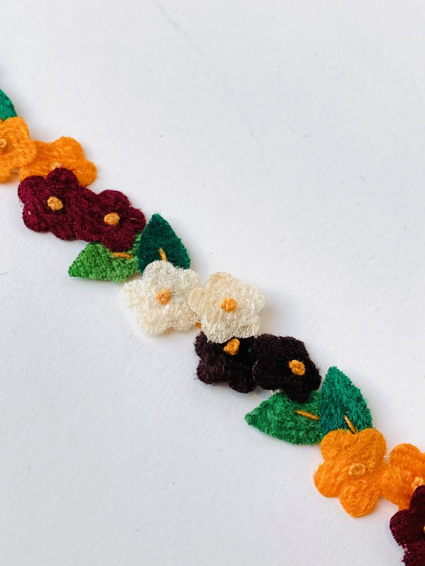Multicolour Flower Trim
