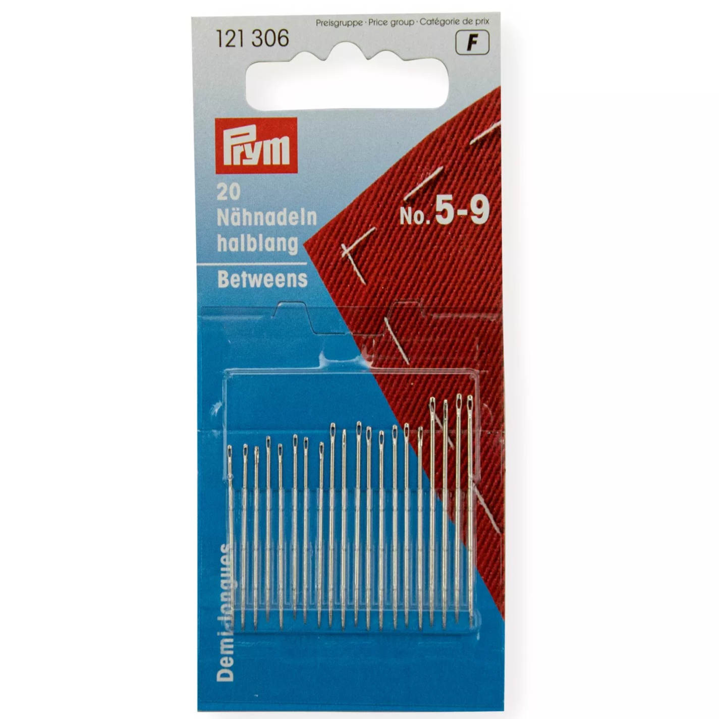PRYM Sewing Needles Betweens, 10 Variants