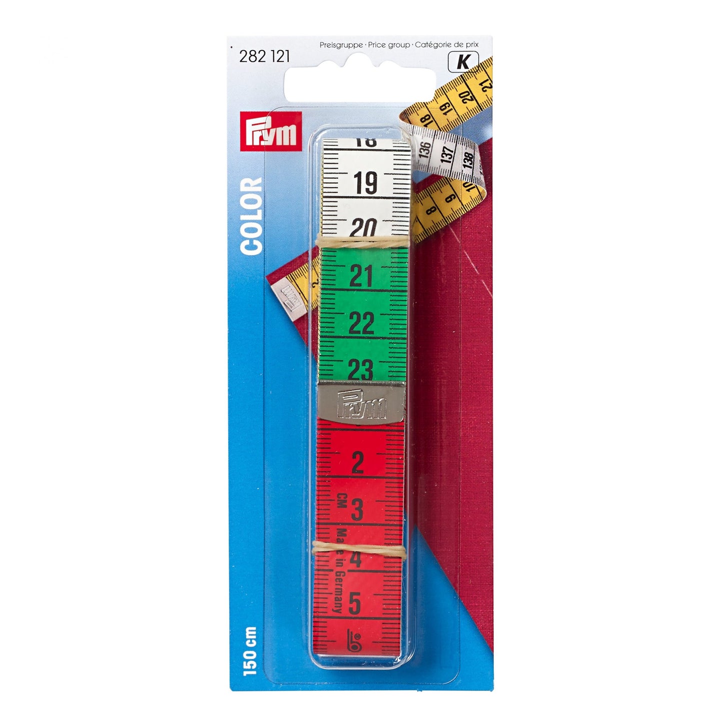 PRYM Tape Measure Colour, 150cm