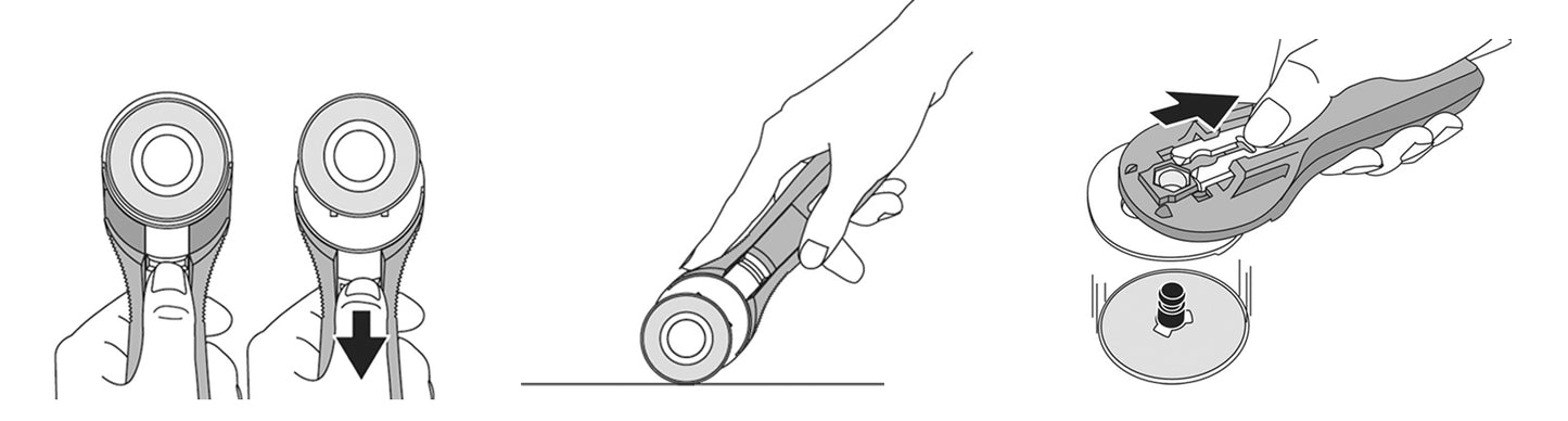 PRYM Rotary Cutter Mini 28mm