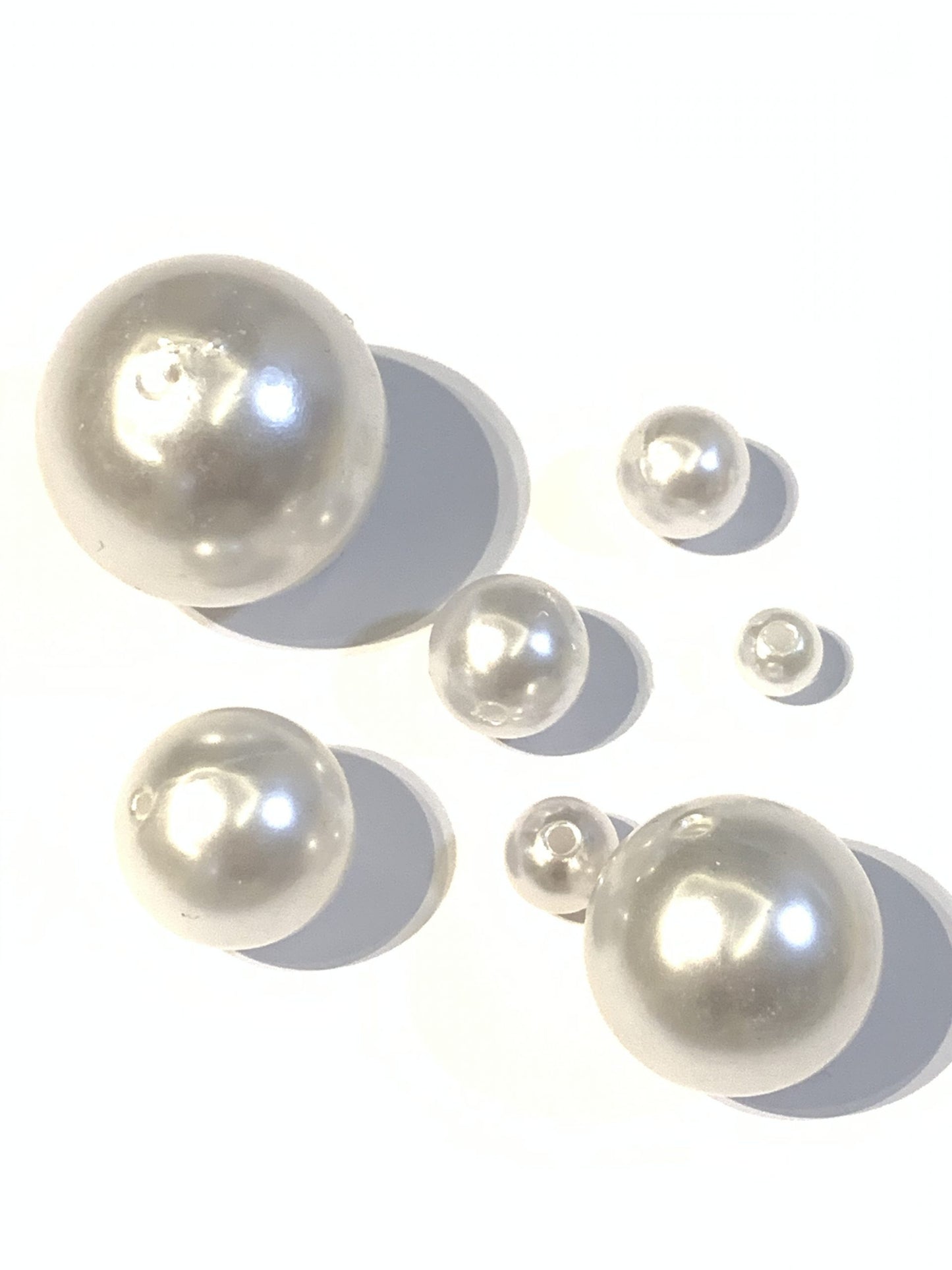 Round pearls, 8 sizes