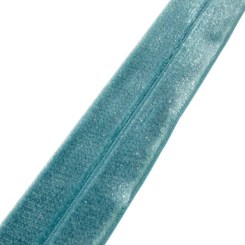 Stretch Foldover Velvet Ribbon, 16mm, 18 colours