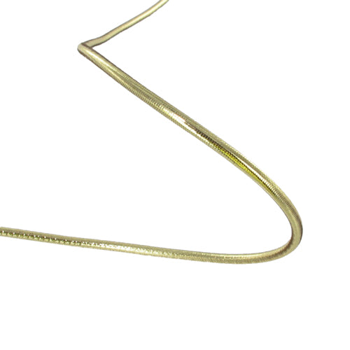 Metallic Elastic Round Cord, 2 colours