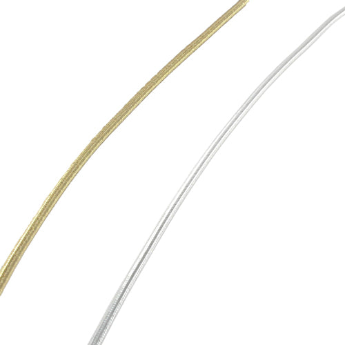 Metallic Elastic Round Cord, 2 colours