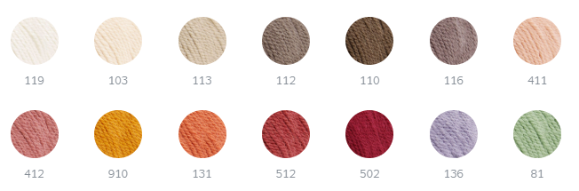 DMC Sublime Alpaca Knitting Yarn, 24 colours