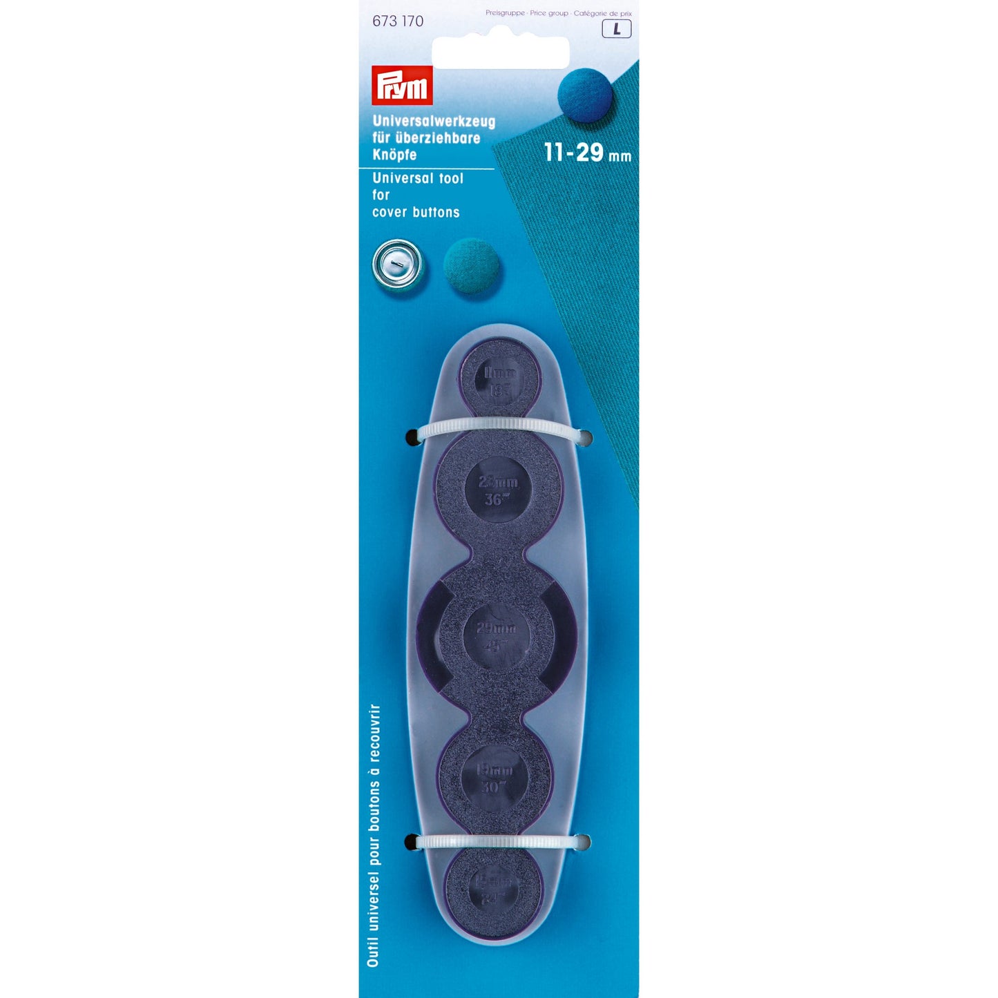 Prym Tool For Coverable Metal Buttons