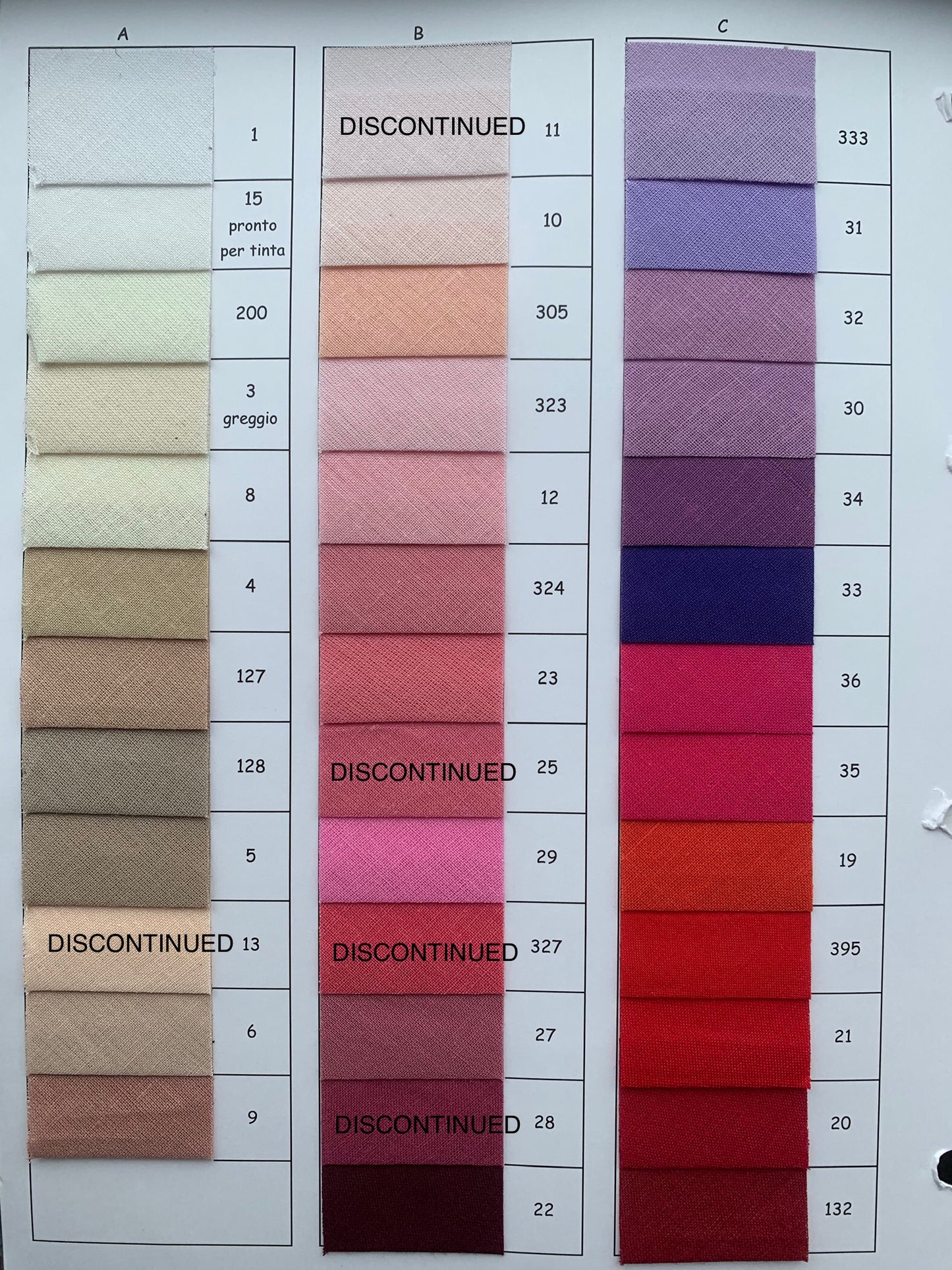 Cotton Insertion Piping, 113 colours