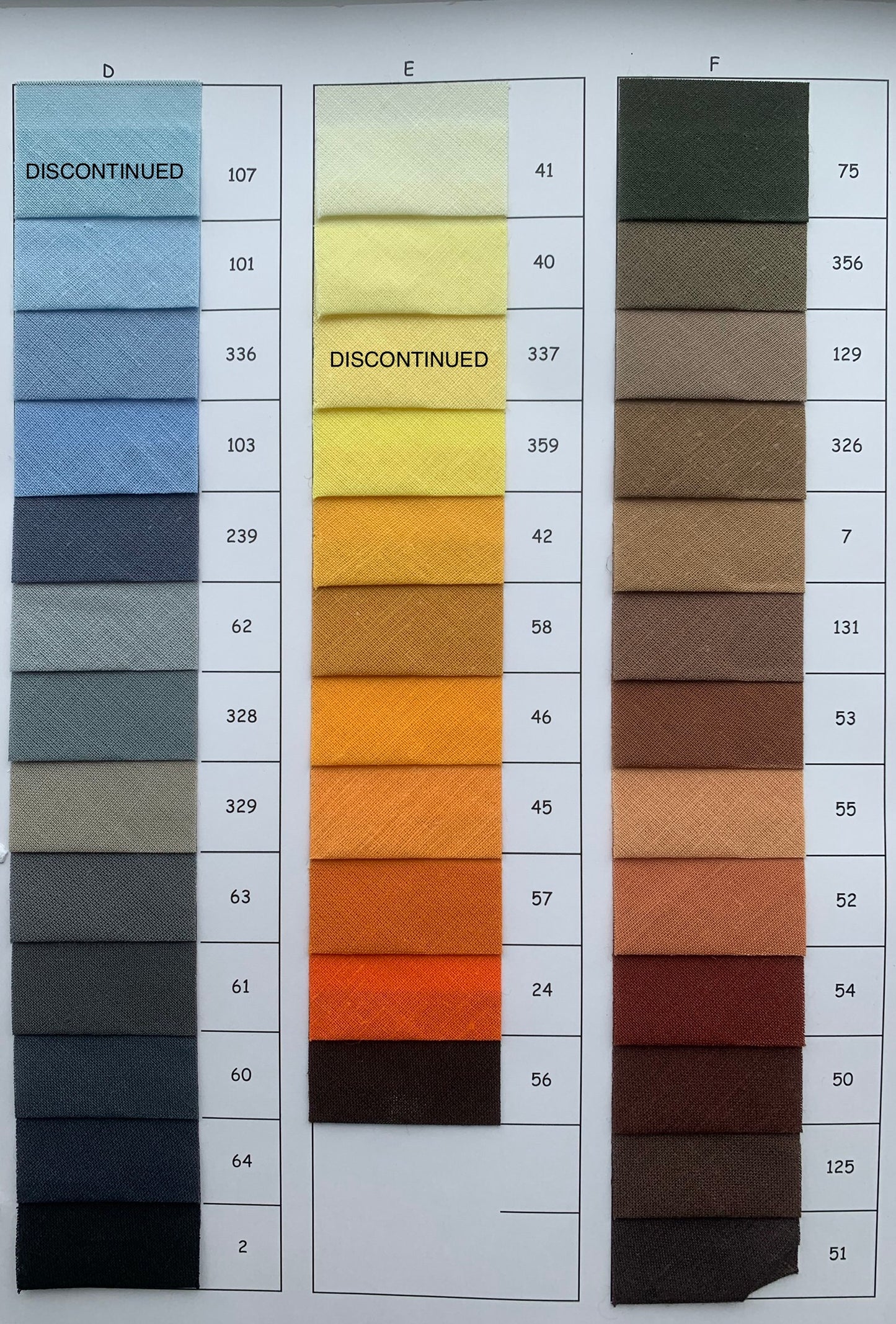 Cotton Insertion Piping, 113 colours