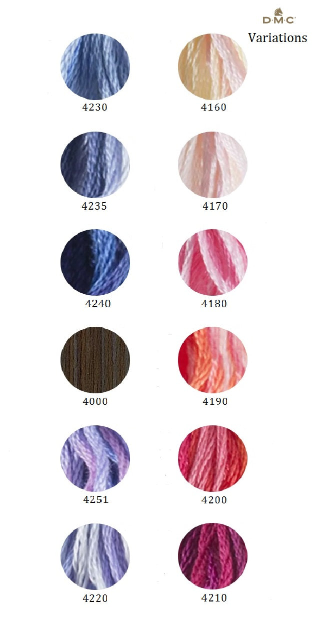 DMC Mouliné Embroidery Cotton Thread