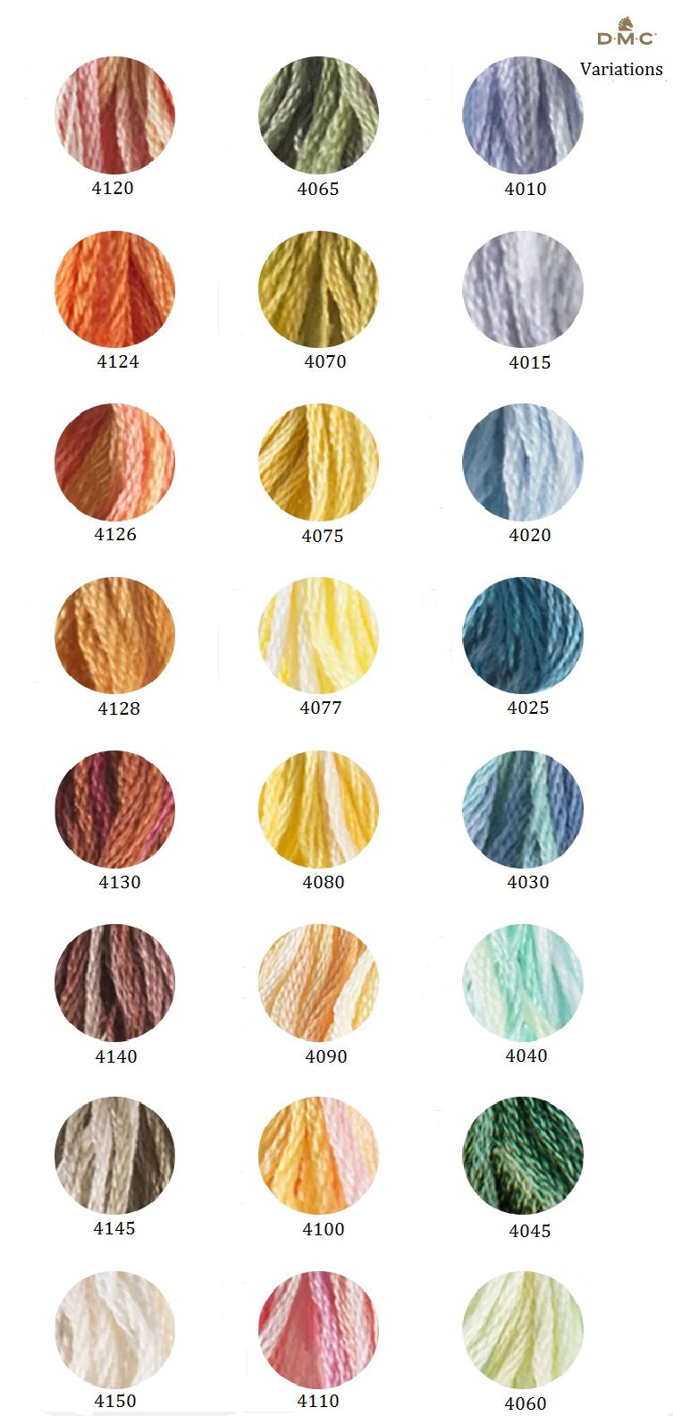 DMC Mouliné Embroidery Cotton Thread