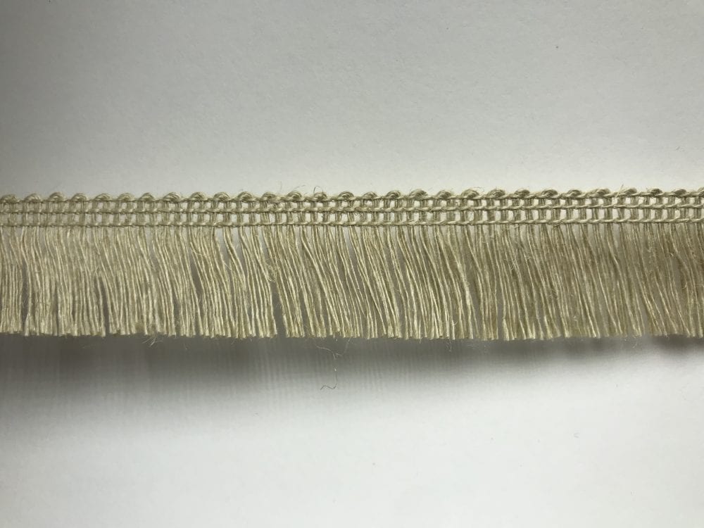 Linen Fringe 25mm
