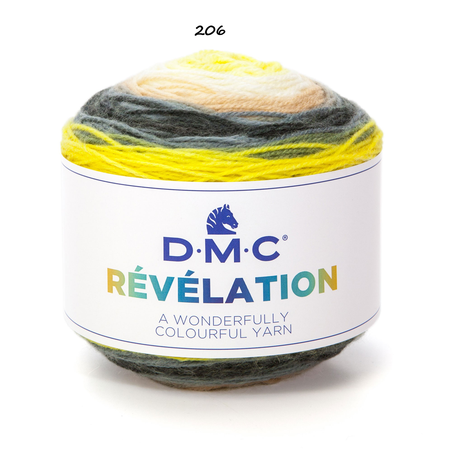 DMC Révélation, Colourful Yarn Cakes, 13 colours