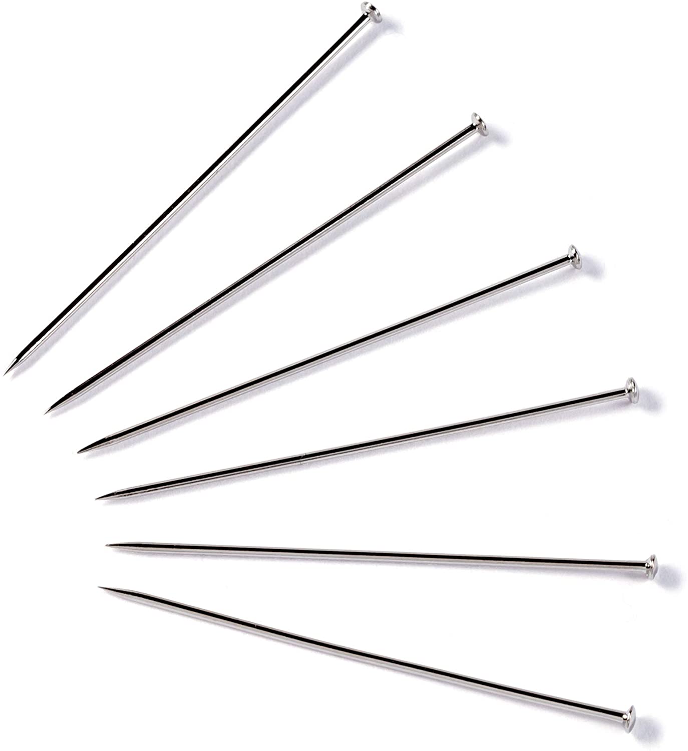 Prym steel pins 8 EF 0.60 x 34mm, 25g plastic box