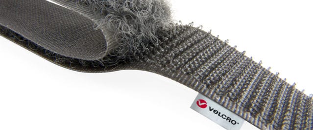 Sew On Velcro® Loop Tape, 16mm, Black/White