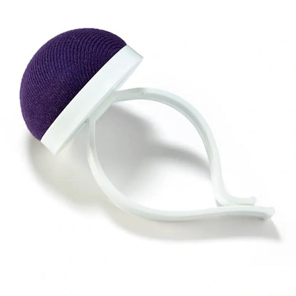 Prym Arm Pin Cushion With Bracelet, Plum-blue/white