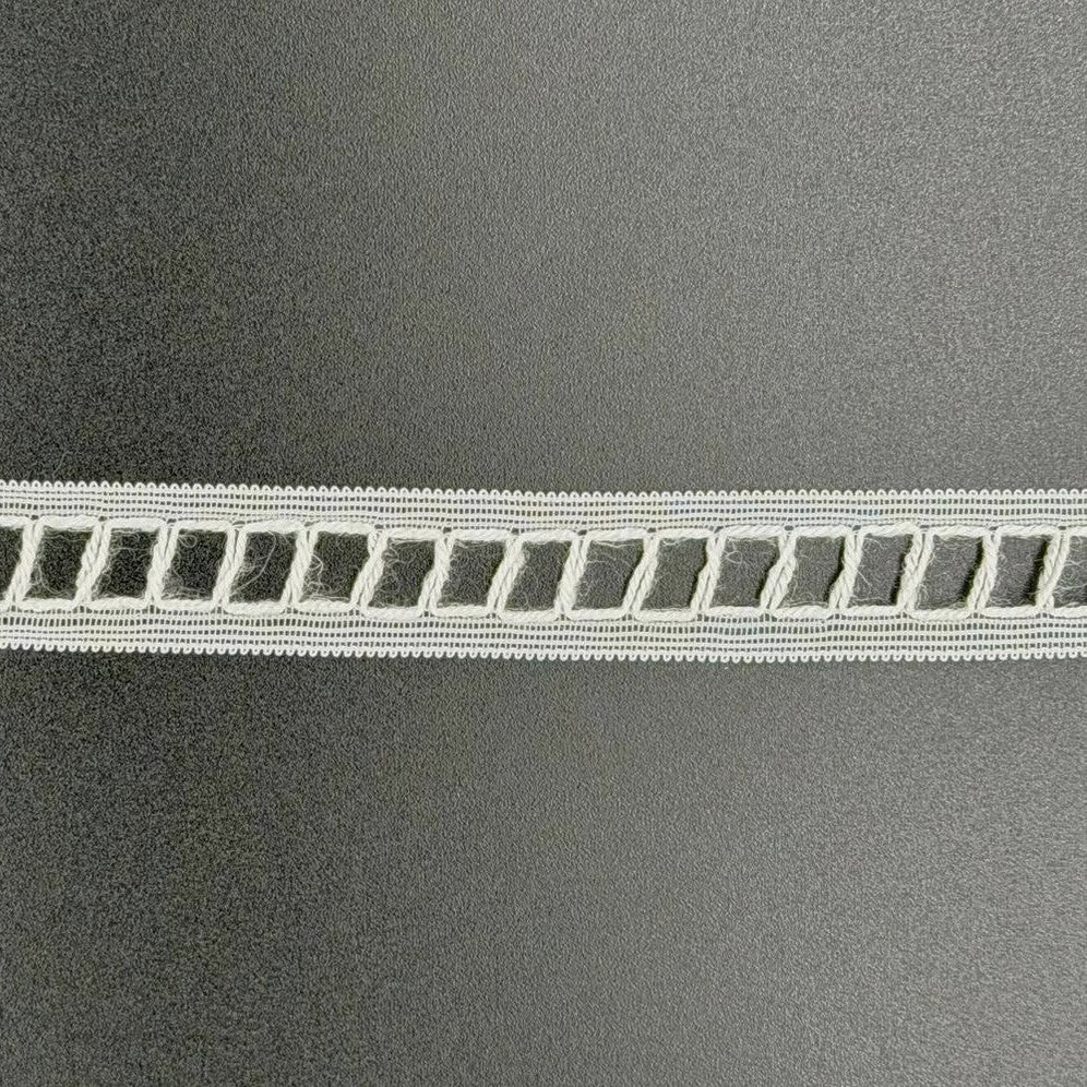 Raschel Lace, 15mm, White, Discontinued