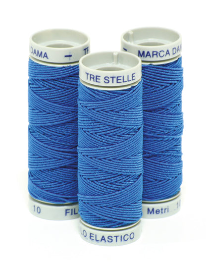 Tre Stelle Shirring Elastic, 10 Meters – 17 Colours