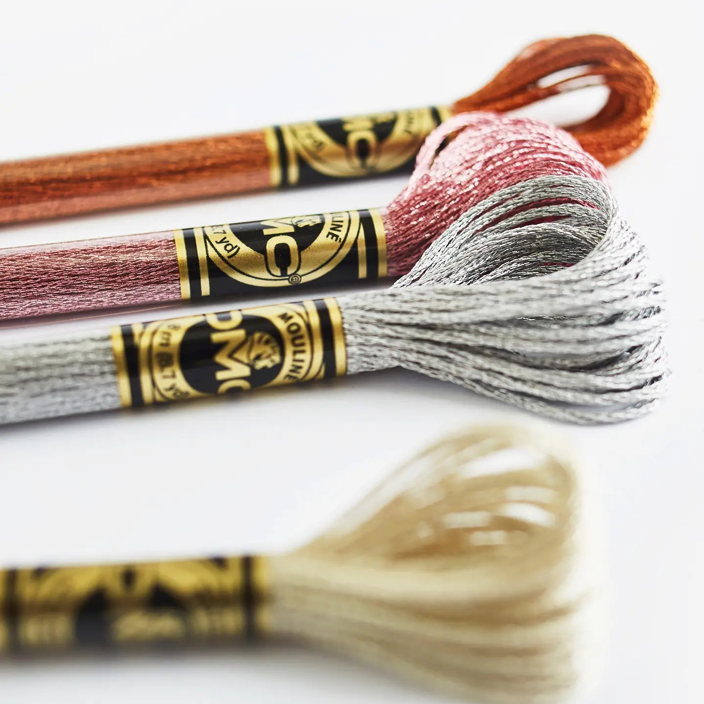 DMC Embroidery Mouliné Light Effect Polyester Thread, 36 colours