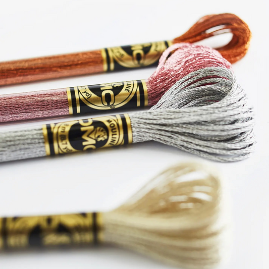 DMC Embroidery Mouliné Light Effect Polyester Thread, 36 colours