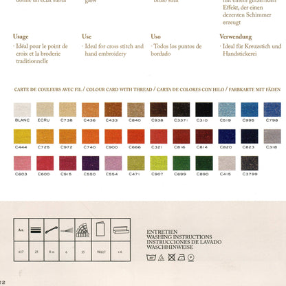 DMC Embroidery Mouliné Étoile Thread, 35 colours