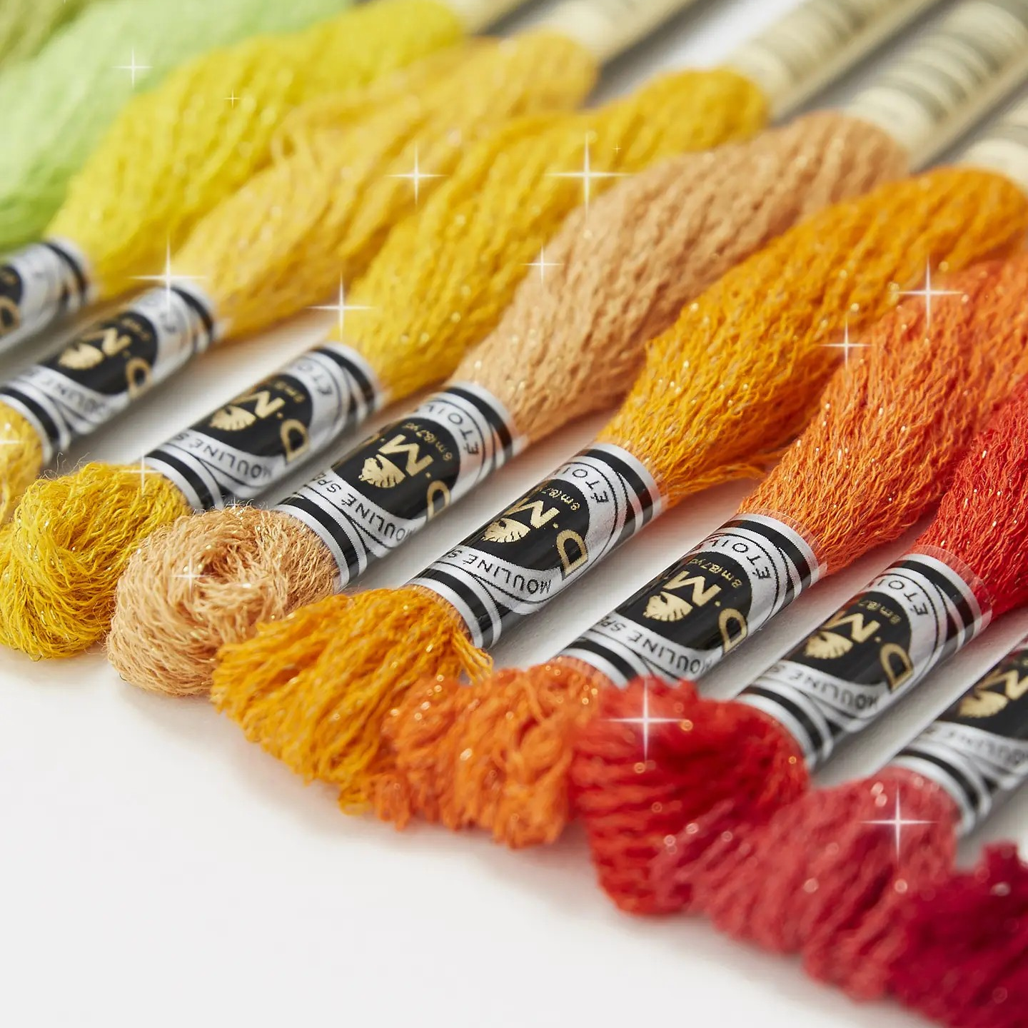 DMC Embroidery Mouliné Étoile Thread, 35 colours