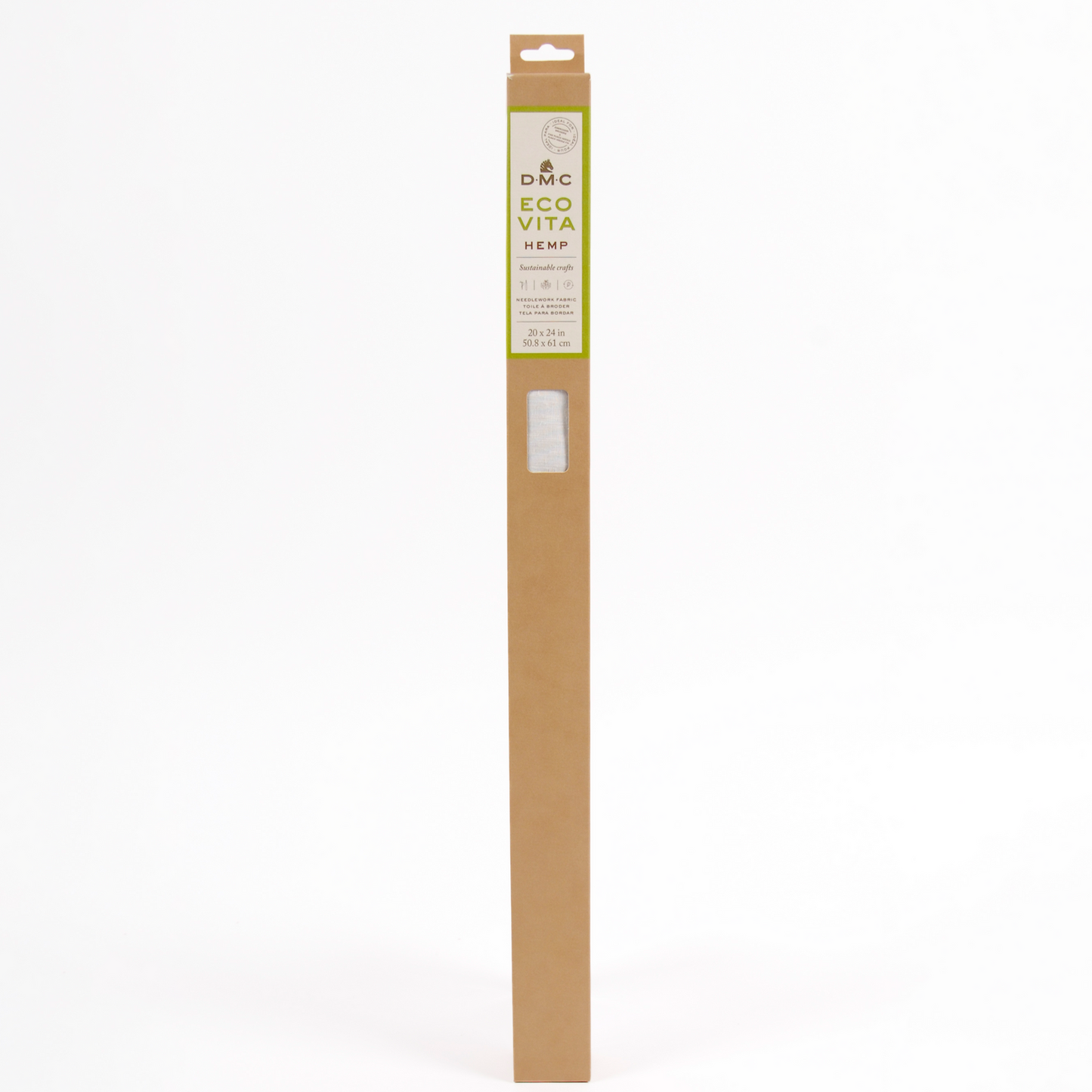 Eco Vita Hemp Embroidery and Punch Needle Fabric, Large