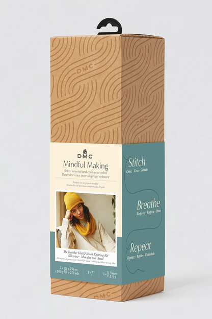 DMC Mindful Making Kit - Together Hat & Snood