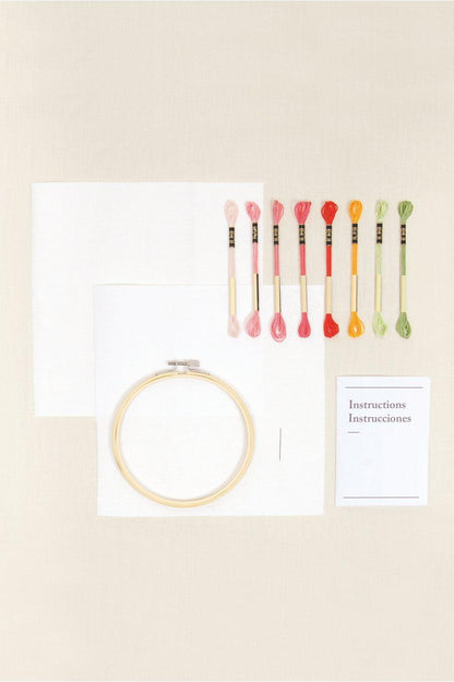 DMC mindful-making cross stitch Kit- The tranquil rose