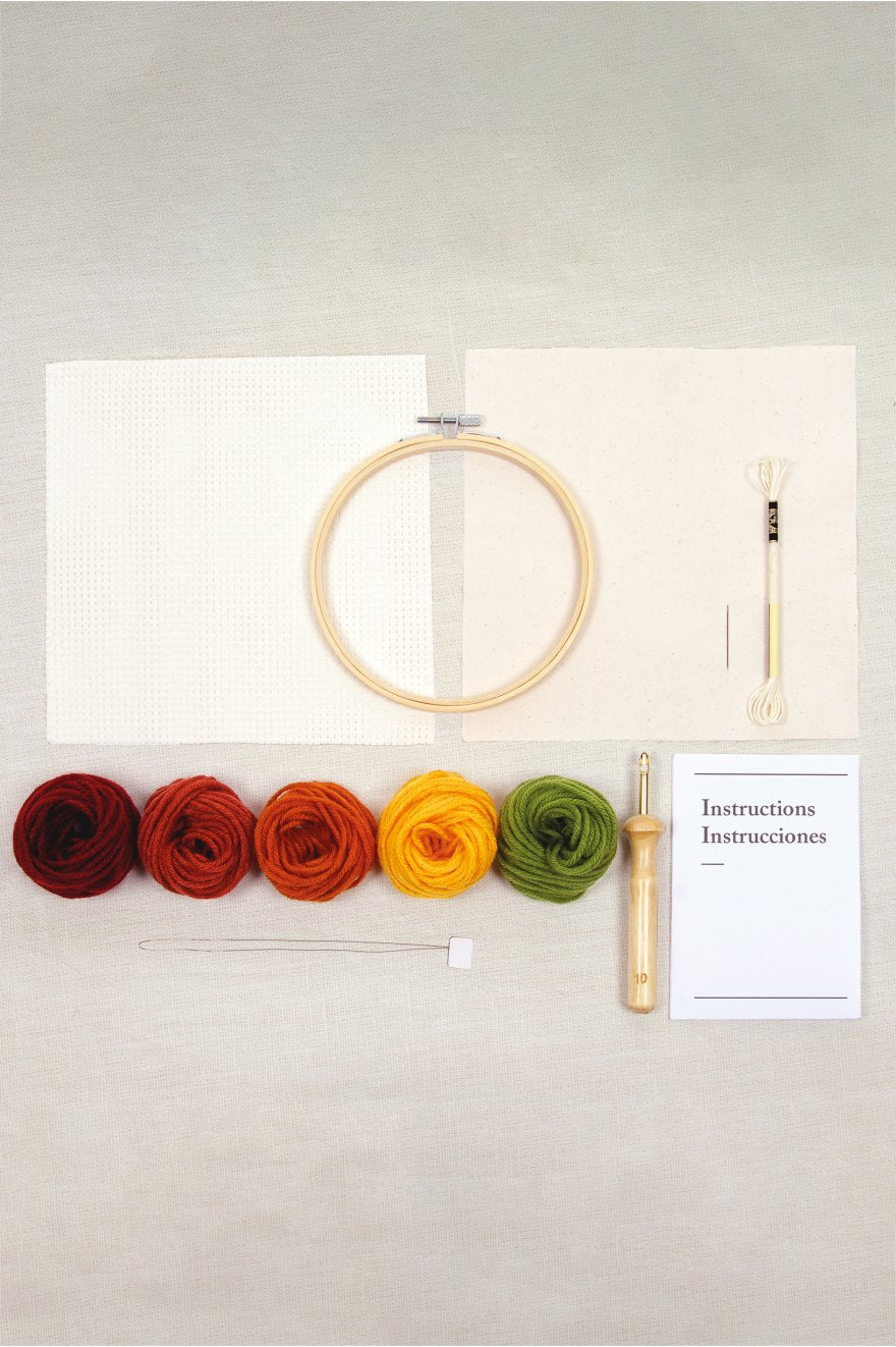 DMC Punch needle Kit - The desert meditation